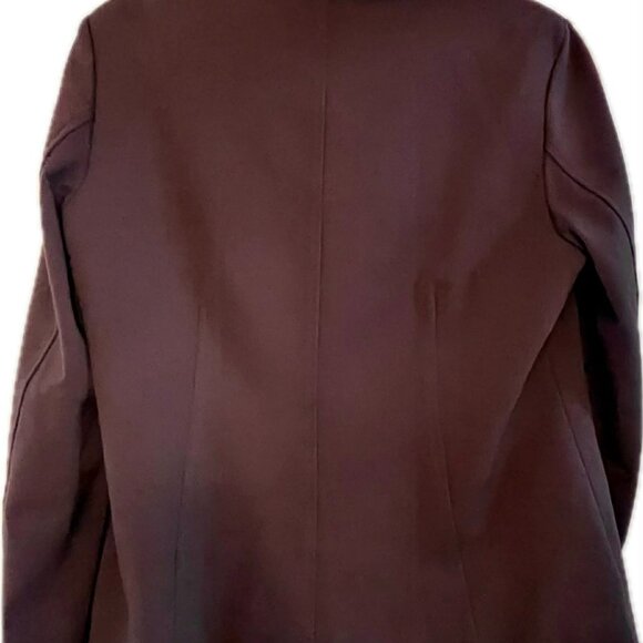 EILEEN FISHER beautiful blazer in very dark plum Women SIZE L. - Picture 9 of 12